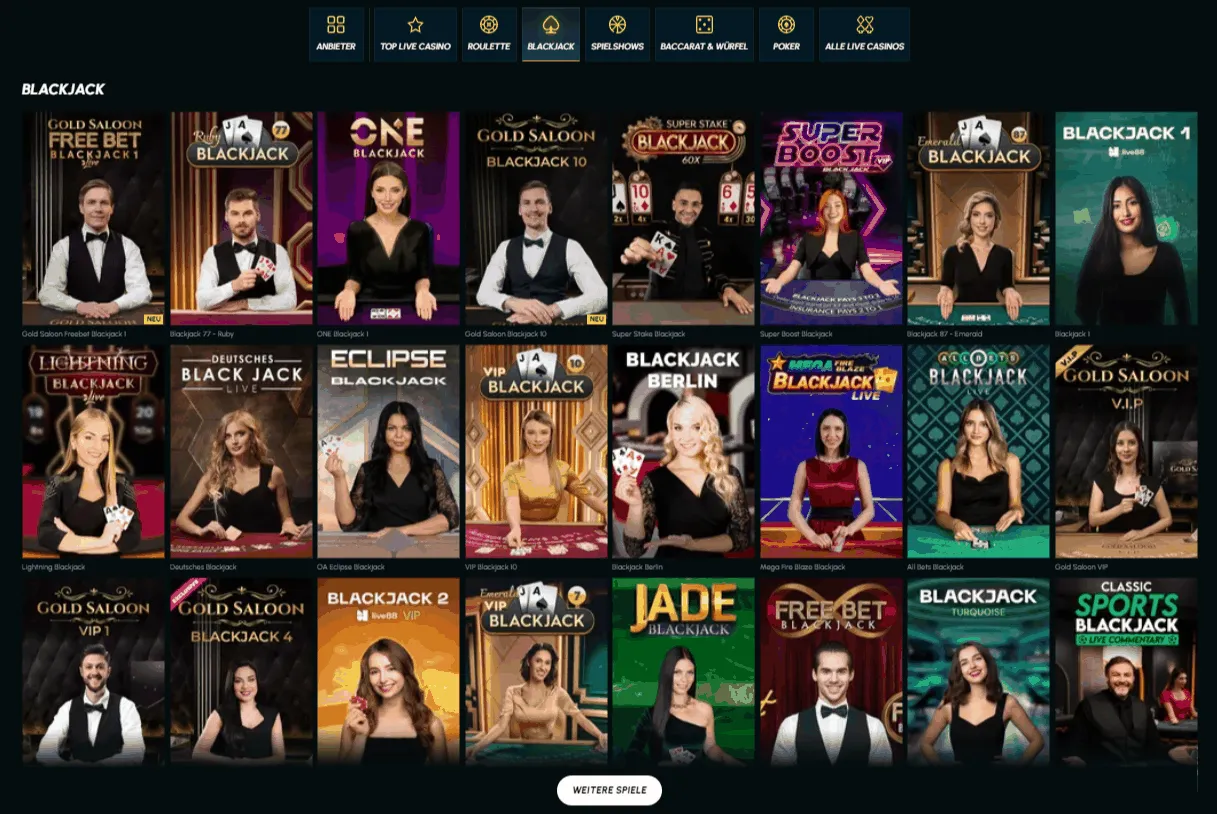 Blackjack Spiele in ausländischen Online Casinos Blackjack Auswahl in Ausländische Online Casinos