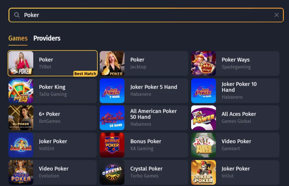 Poker Spiele in ausländischen Online Casinos Poker Auswahl in Ausländische Online Casinos